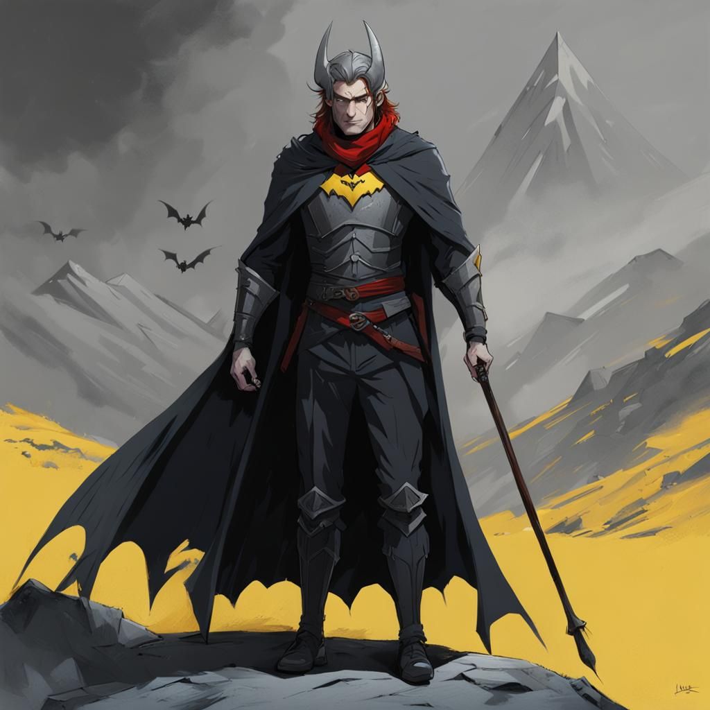 Isildur as Batman: A Superhero Transformation