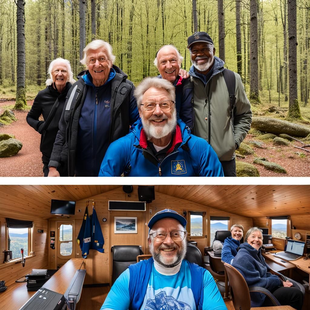 Video Call Between Asheville and Northern Sweden