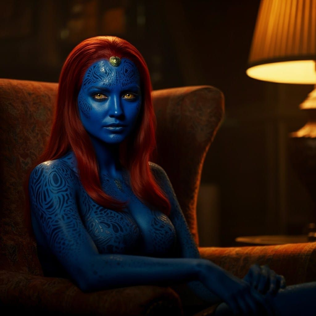 Mystique in Her Private Sanctuary