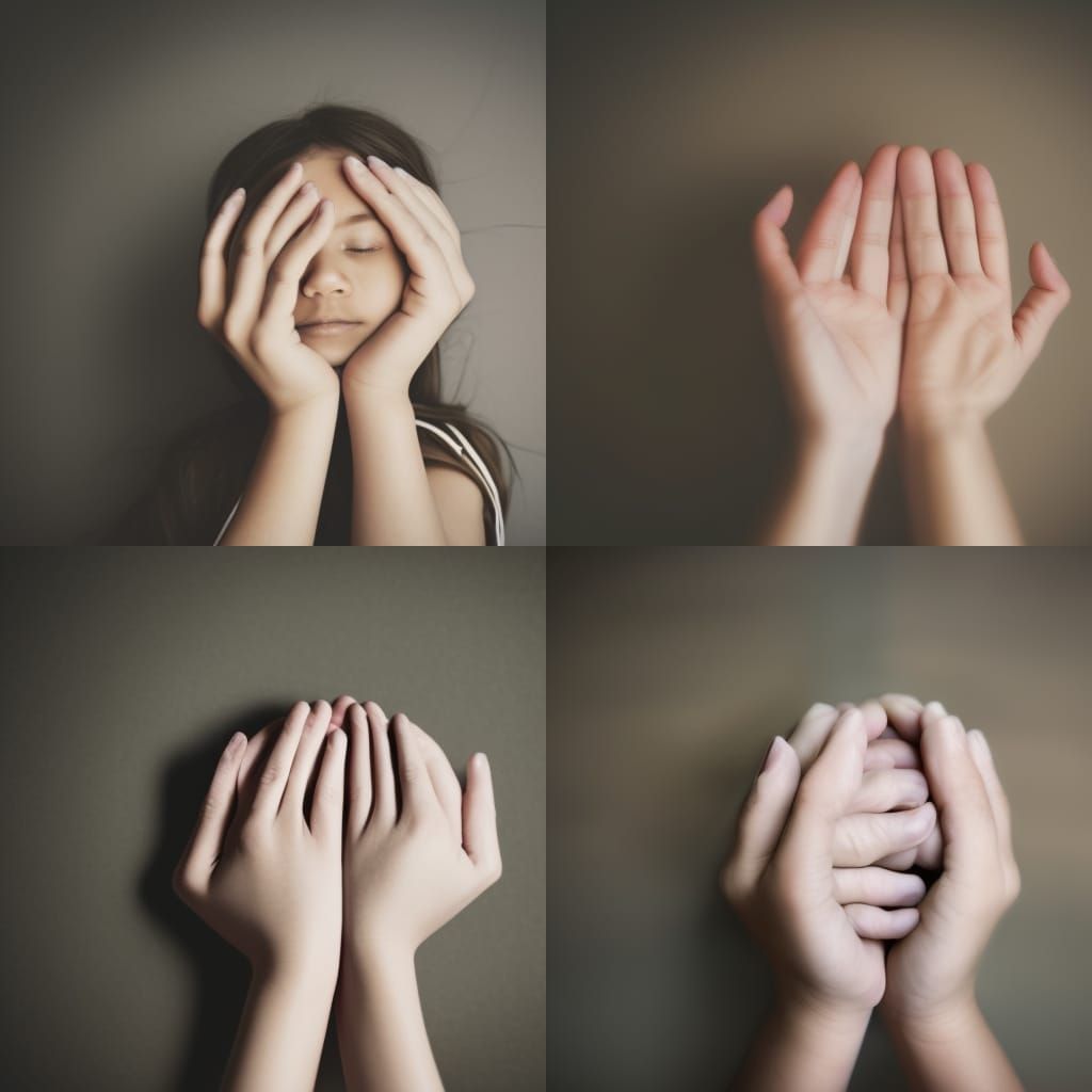 Healing Hands in Natural Light Photography