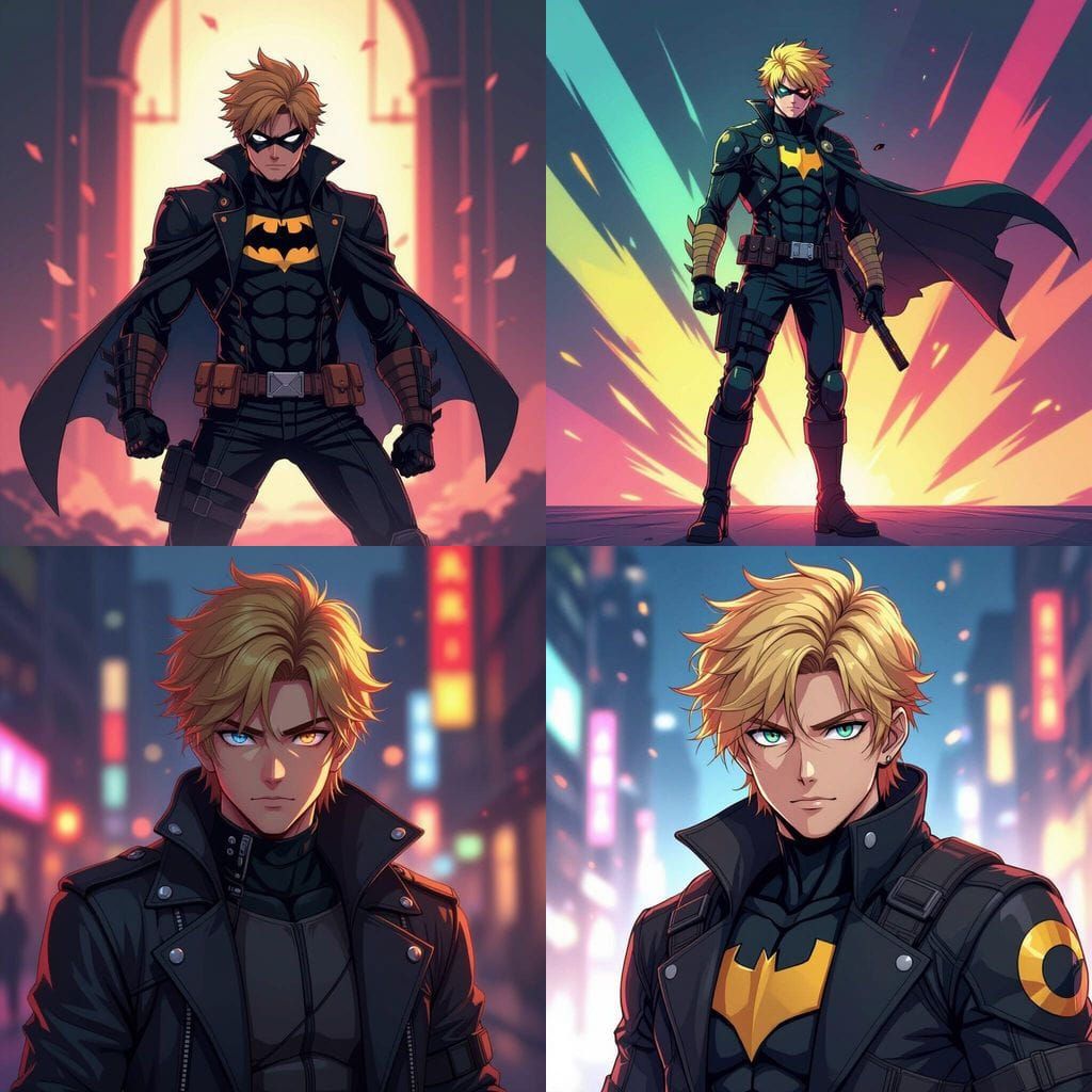 Jaune Arc as Jason Todd in Anime Style