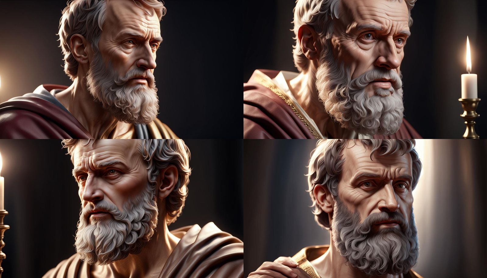 Realistic 4K Image of the Apostle Paul