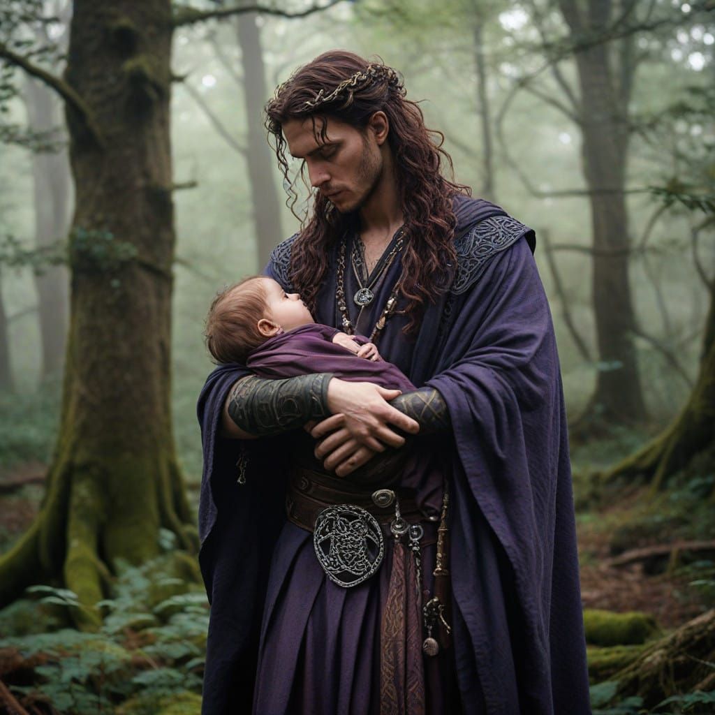 Celtic Wedding in Mysterious Highland Ambiance