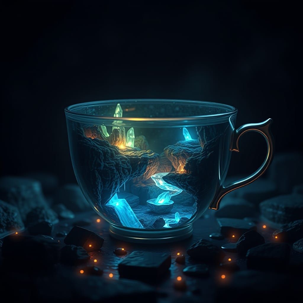 Mystical Cave Hidden Inside a Teacup