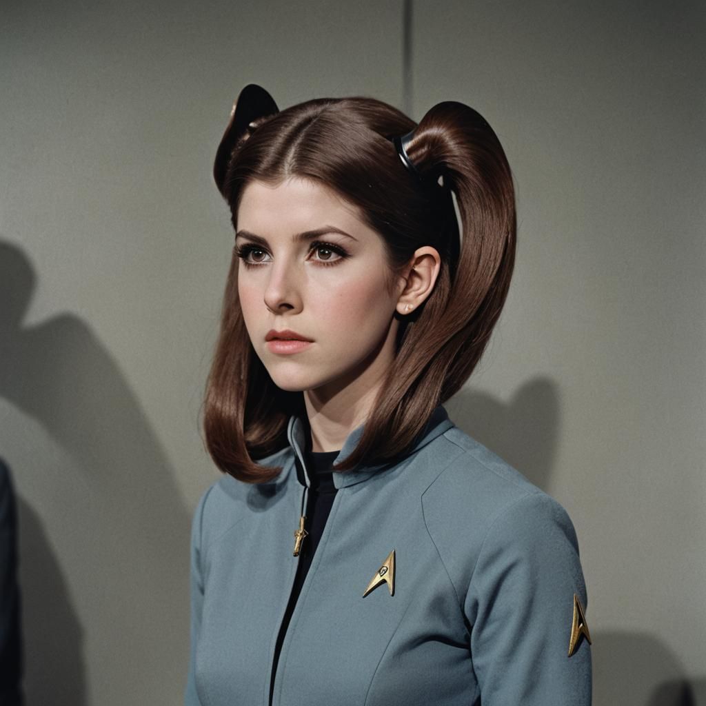Anna Kendrick as Vulcan in 1960s Star Trek Film