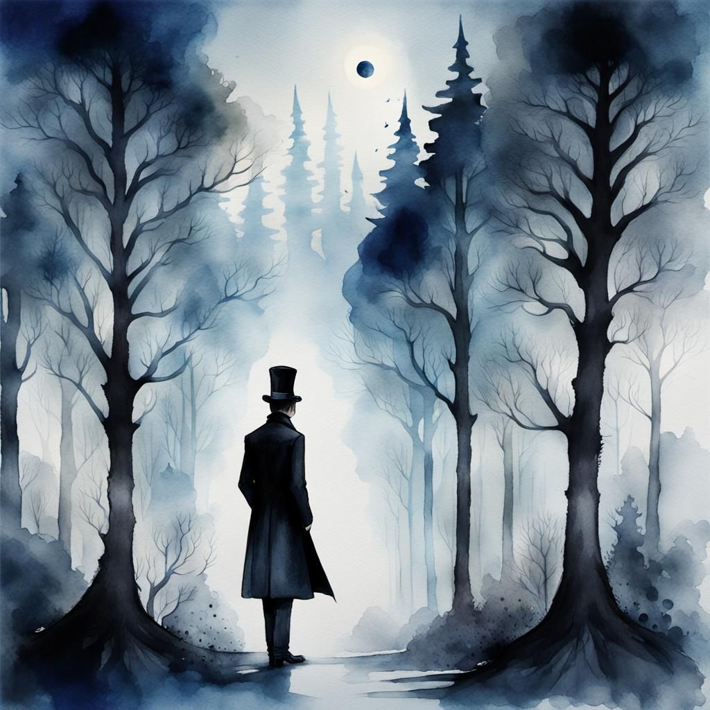 Gentleman is woods