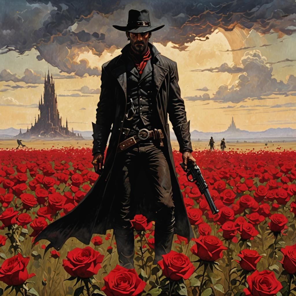 Gunslinger in a Rose Field, Dark Tower