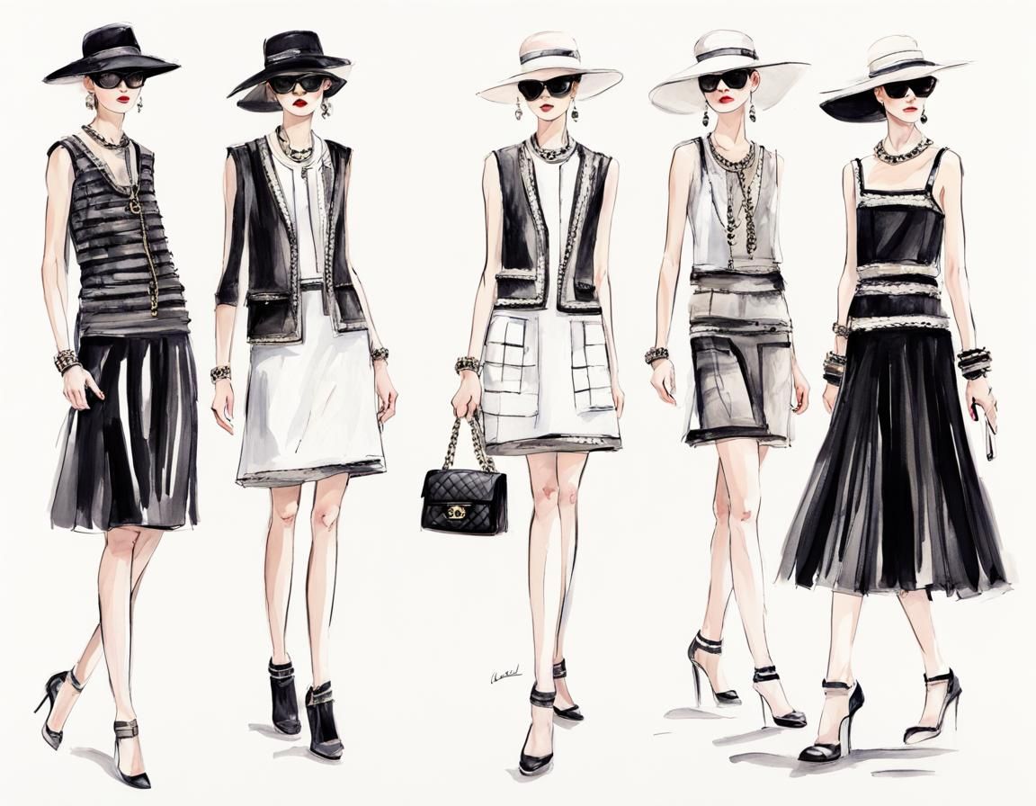 Chanel-Style Summer Collection: Karl Lagerfeld Tribute
