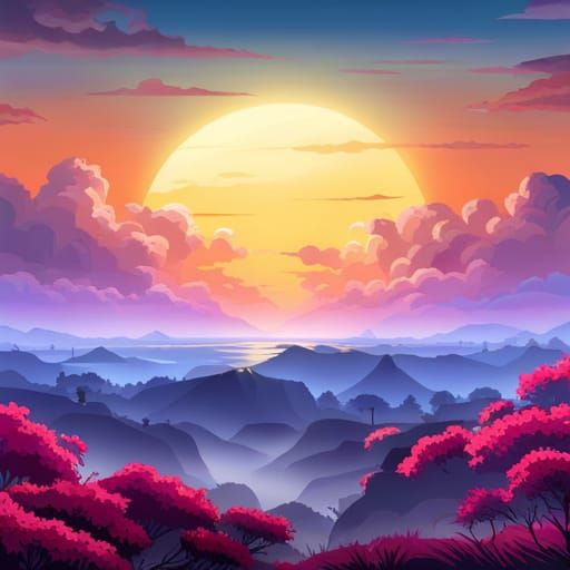 Magical Apple Tree: Hyperdetailed Fantasy Artwork