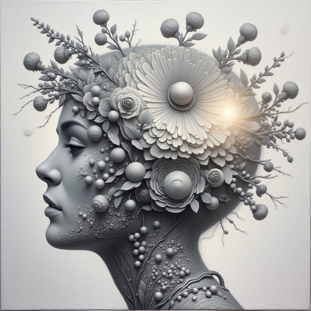 AI Generated Portrait of a Woman