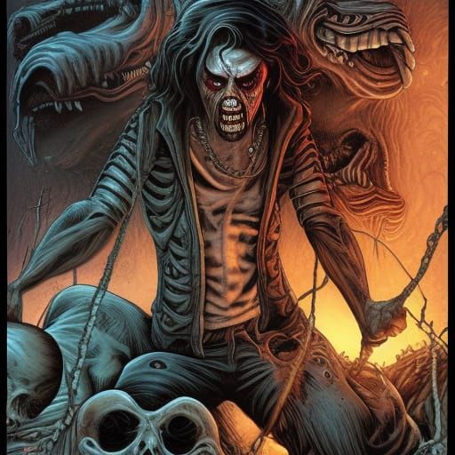 Eldritch Horror: Screaming Dead Man in Grave