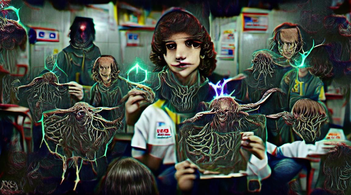 Vecna from Stranger Things
