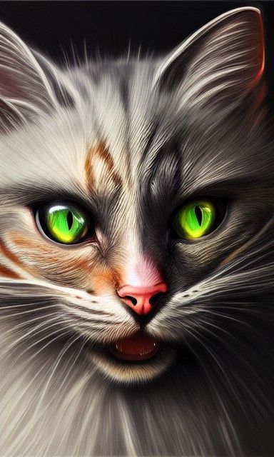 Armored Medieval Cat with Diamond Lights