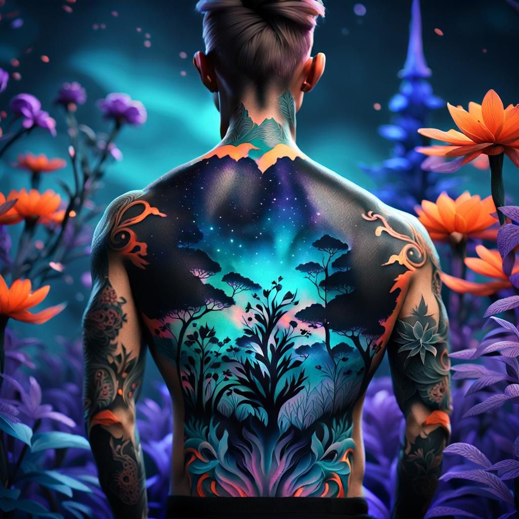 Floral Tattoo