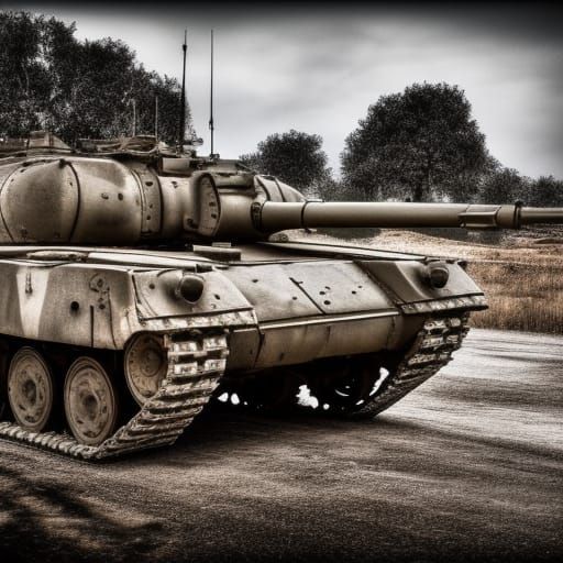 Hyperrealistic Military Tank Vehicles in High Definition