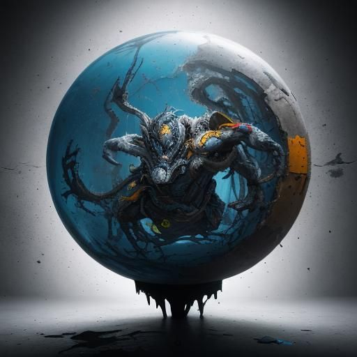 Surreal Action in Dystopian Metaverse Portal