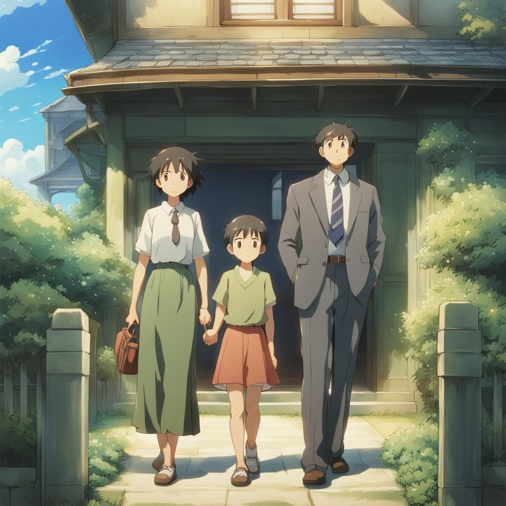 An anime of a wealthy family.