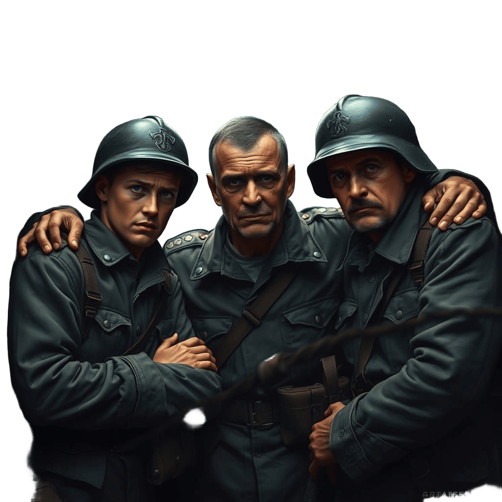 WWI Soldiers Find Solace in Brotherhood Amidst Desolate Tren...