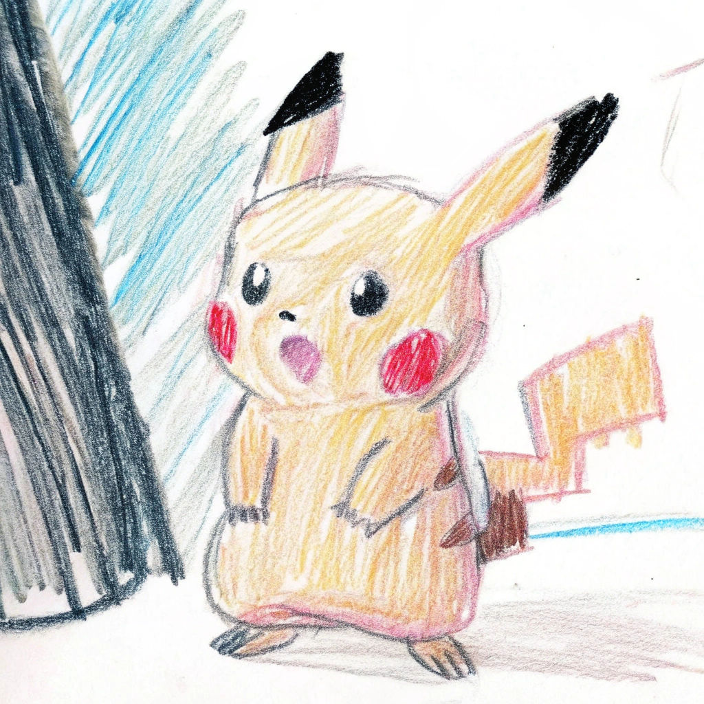 Pikachu: The Iconic Pokémon in Vivid Detail