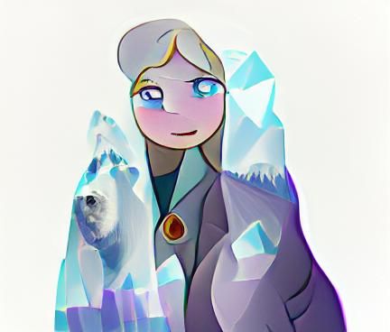 Arctic Gemscape: Frozen Jewel Fantasy