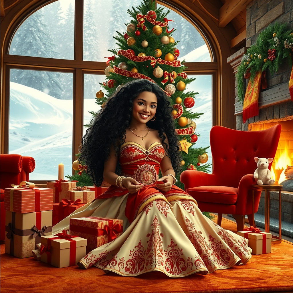 Christmas with Moana 04