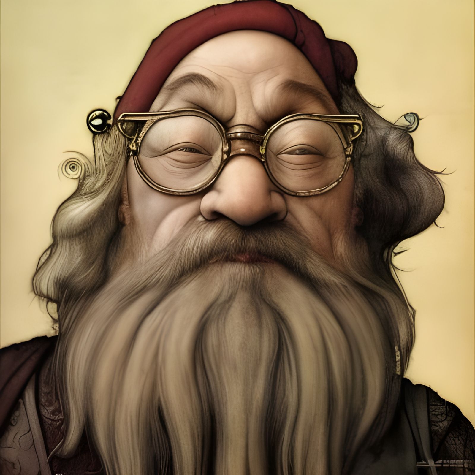 Old Dwarf Wizard