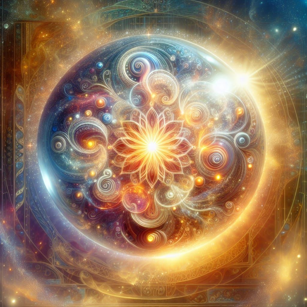 Radiant Soul Essence: Sphere of Light and Energy