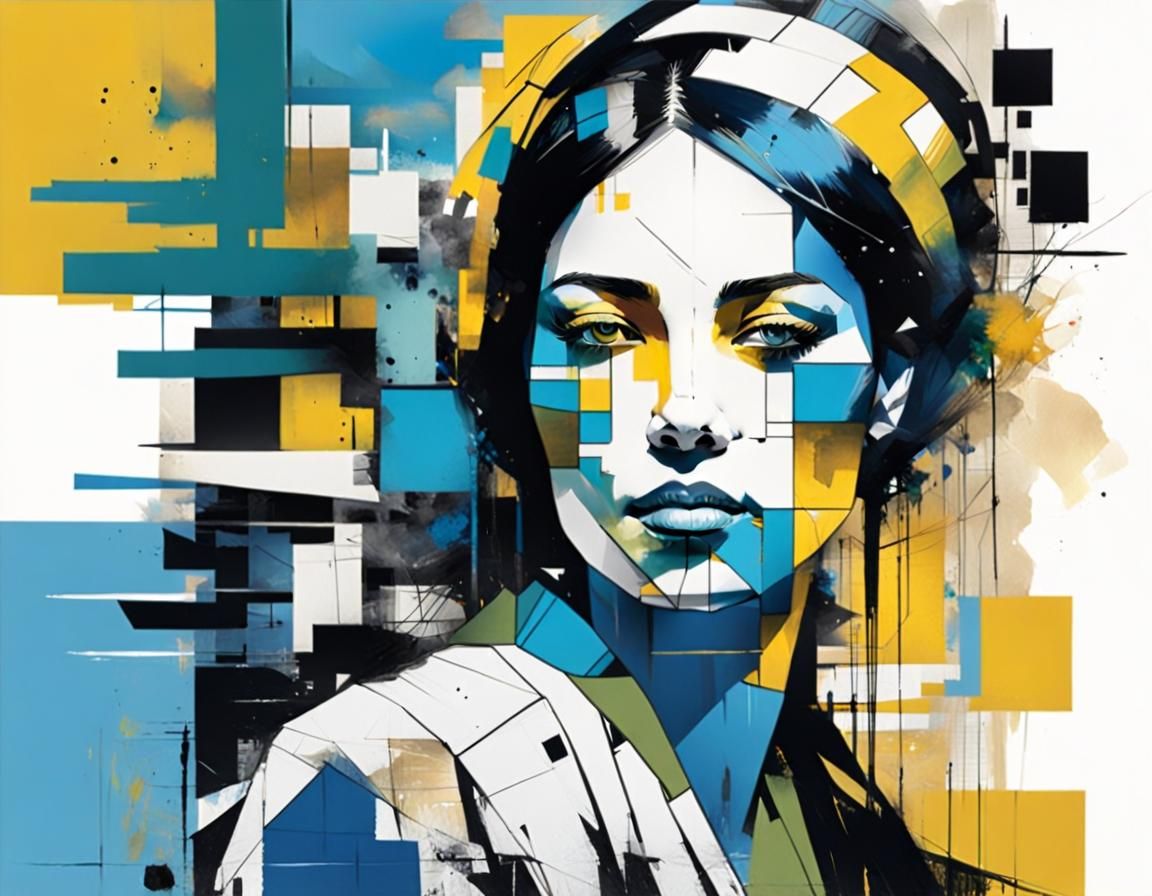 Ethereal Woman in Dreamy Garden