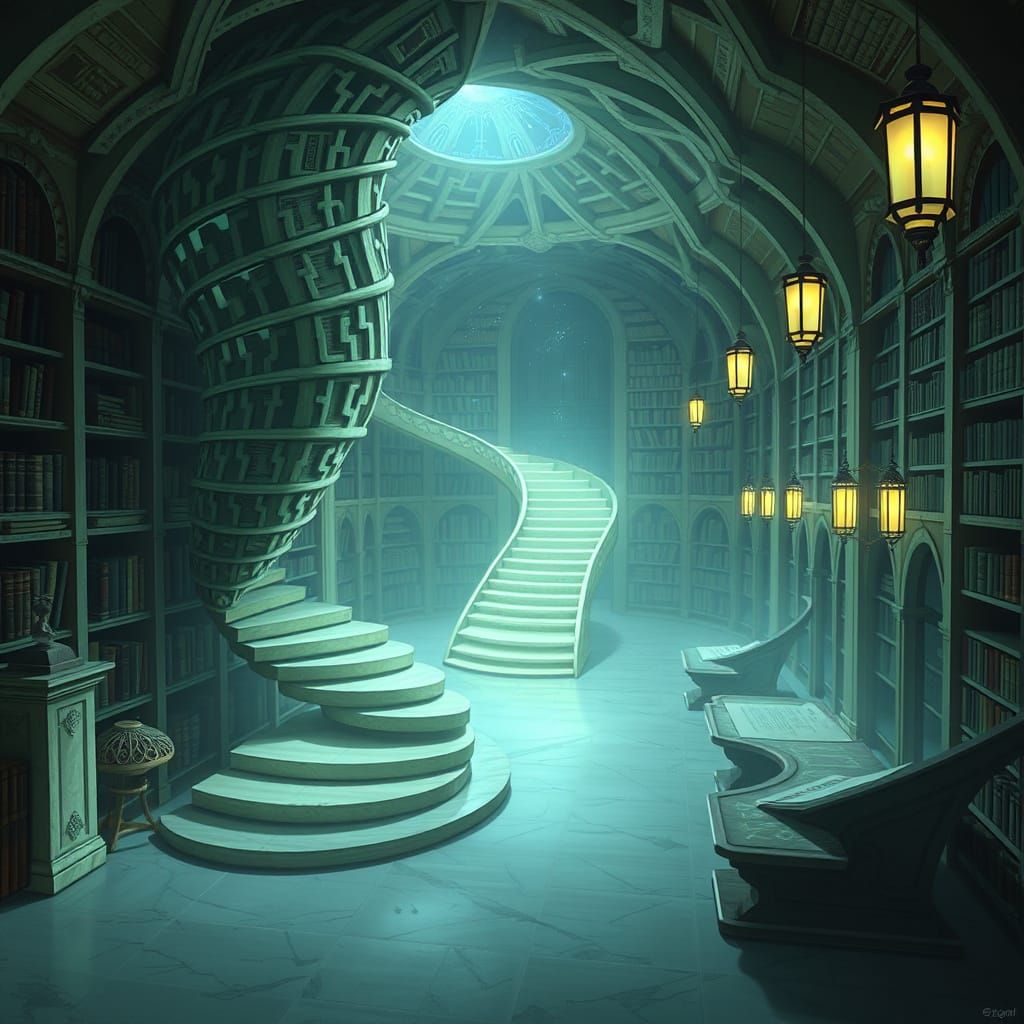 Enigmatic Library of Telwyne 1. Ancient Knowledge in Ivory a...