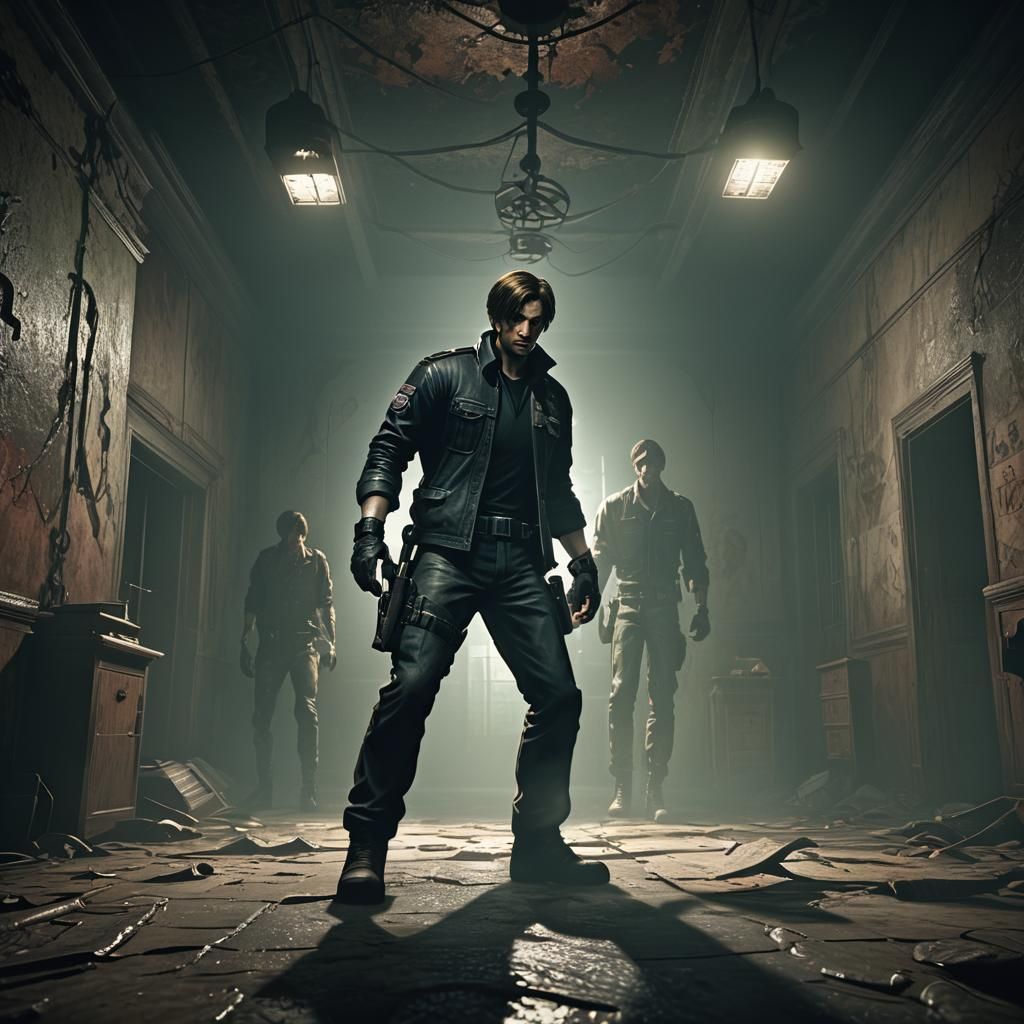 Leon Kennedy vs. The Keeper: Horror Game Showdown