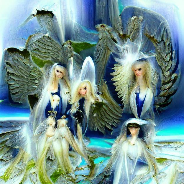 Ethereal Seraphim Angels