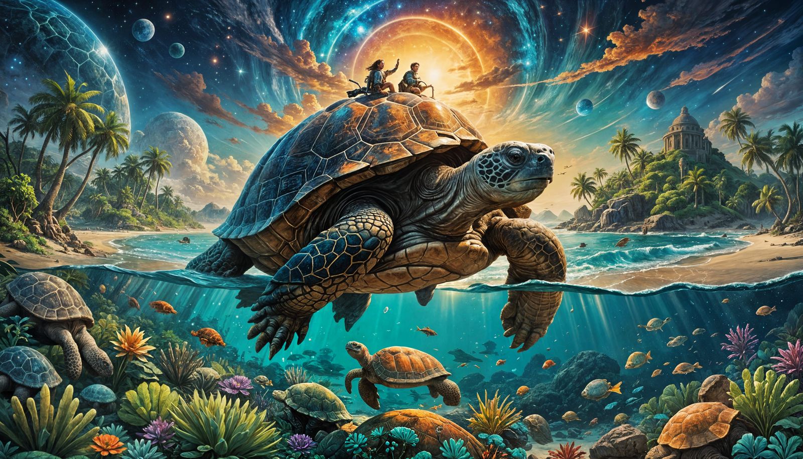 The Giant Tortoise Island