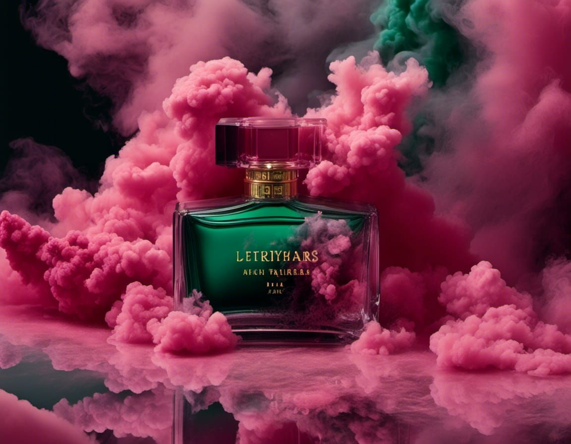 Designer Fragrance Made from Colored Smoke