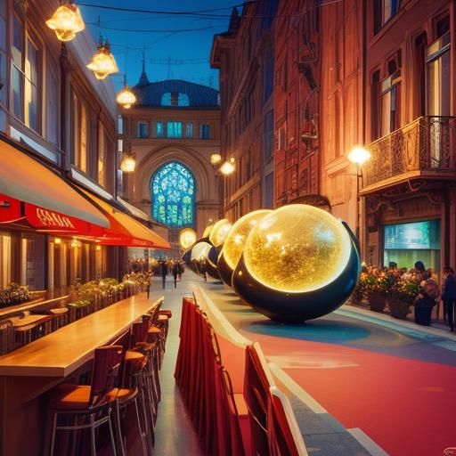 Fractal Face: 3D Geometric Art in Vivid Colors