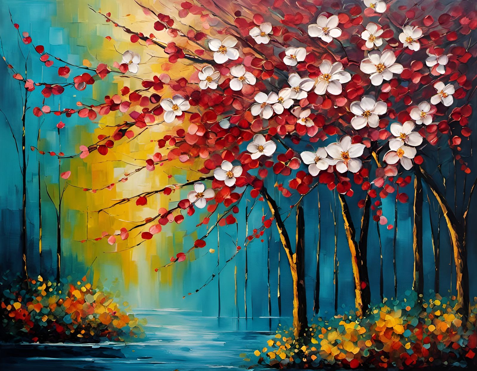 Cherry Blossom Trees