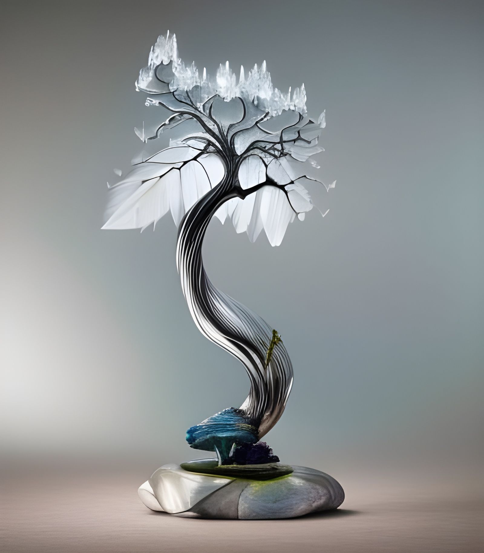Crystal tree