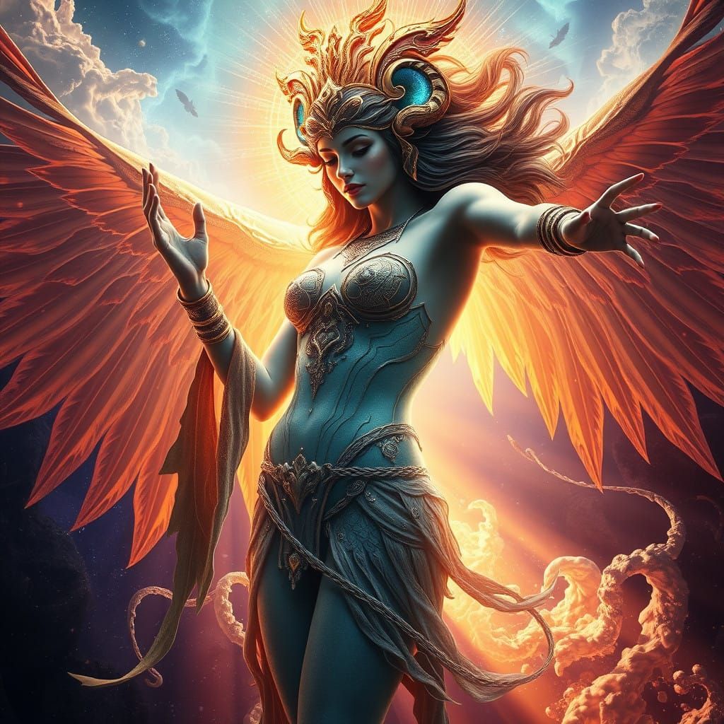 A Divine Astral Andromeda 2 Tulpa in Splendid Power