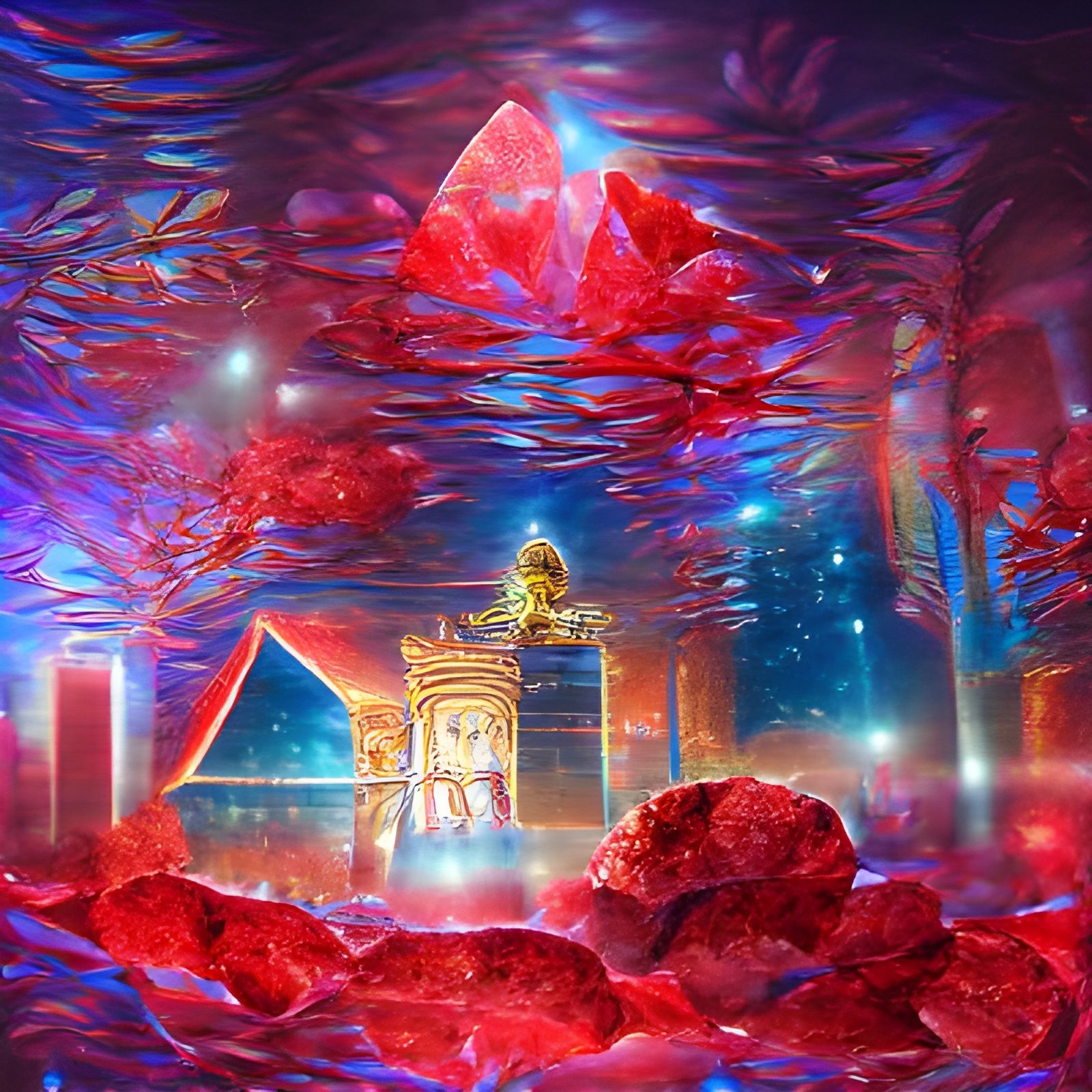Underwater Crystal Palace in Astral Style