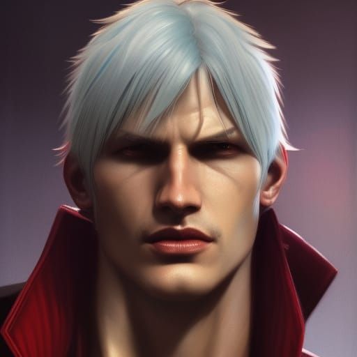 Dante Portrait: Hyperdetailed Concept Art