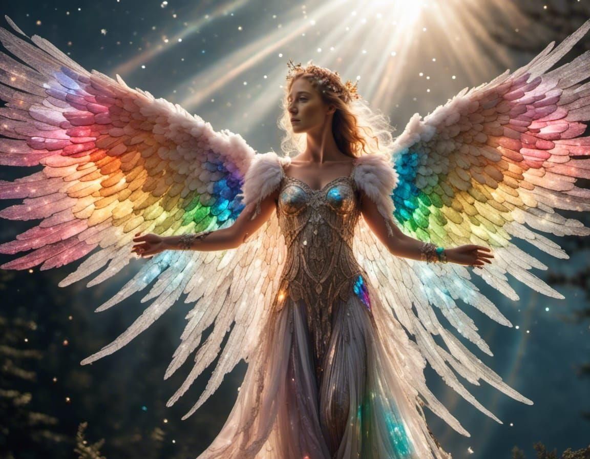 <lora:Angelic:1.0> angel of the light