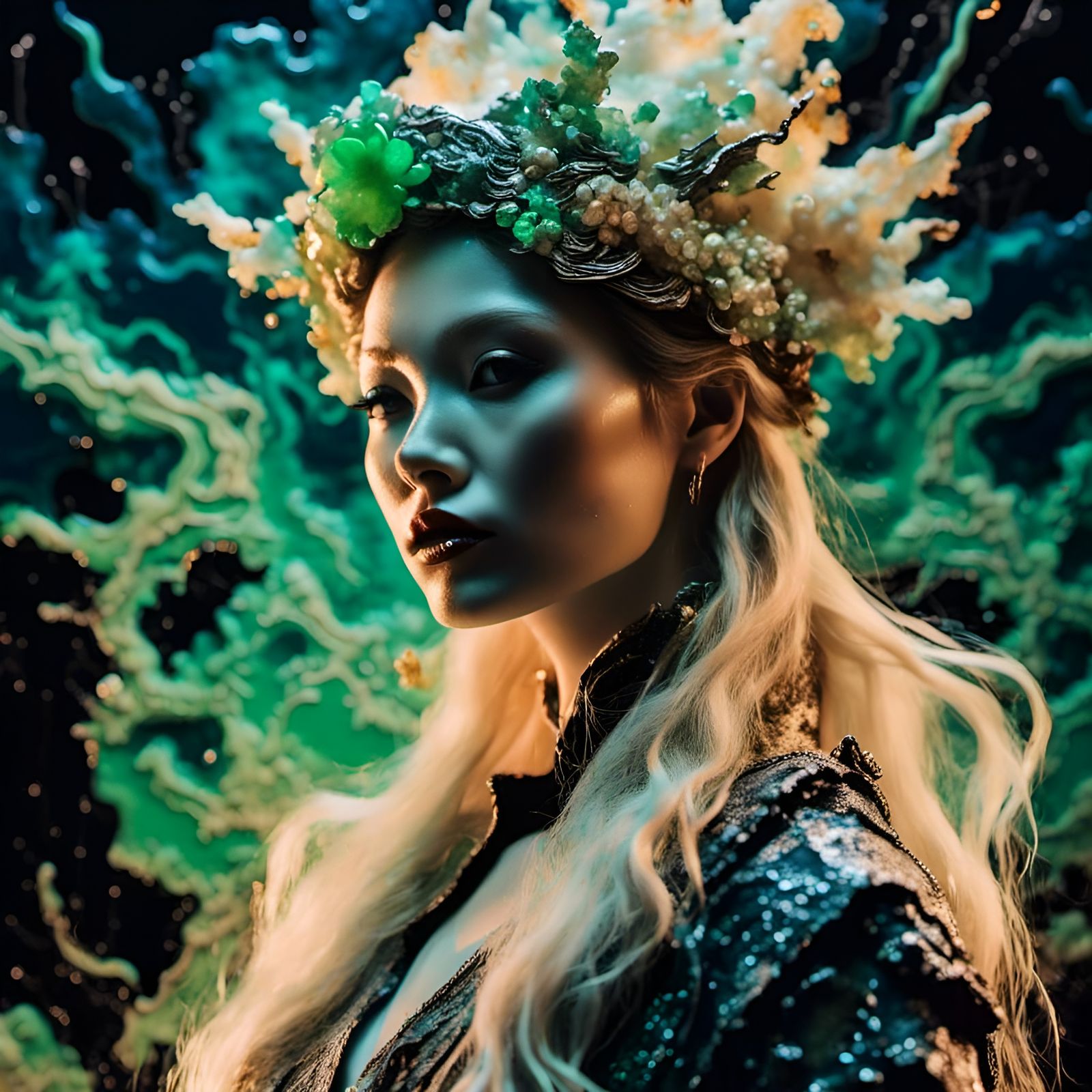 Liquid Jade Alchemy (closest I'll get to doing a selfie self...