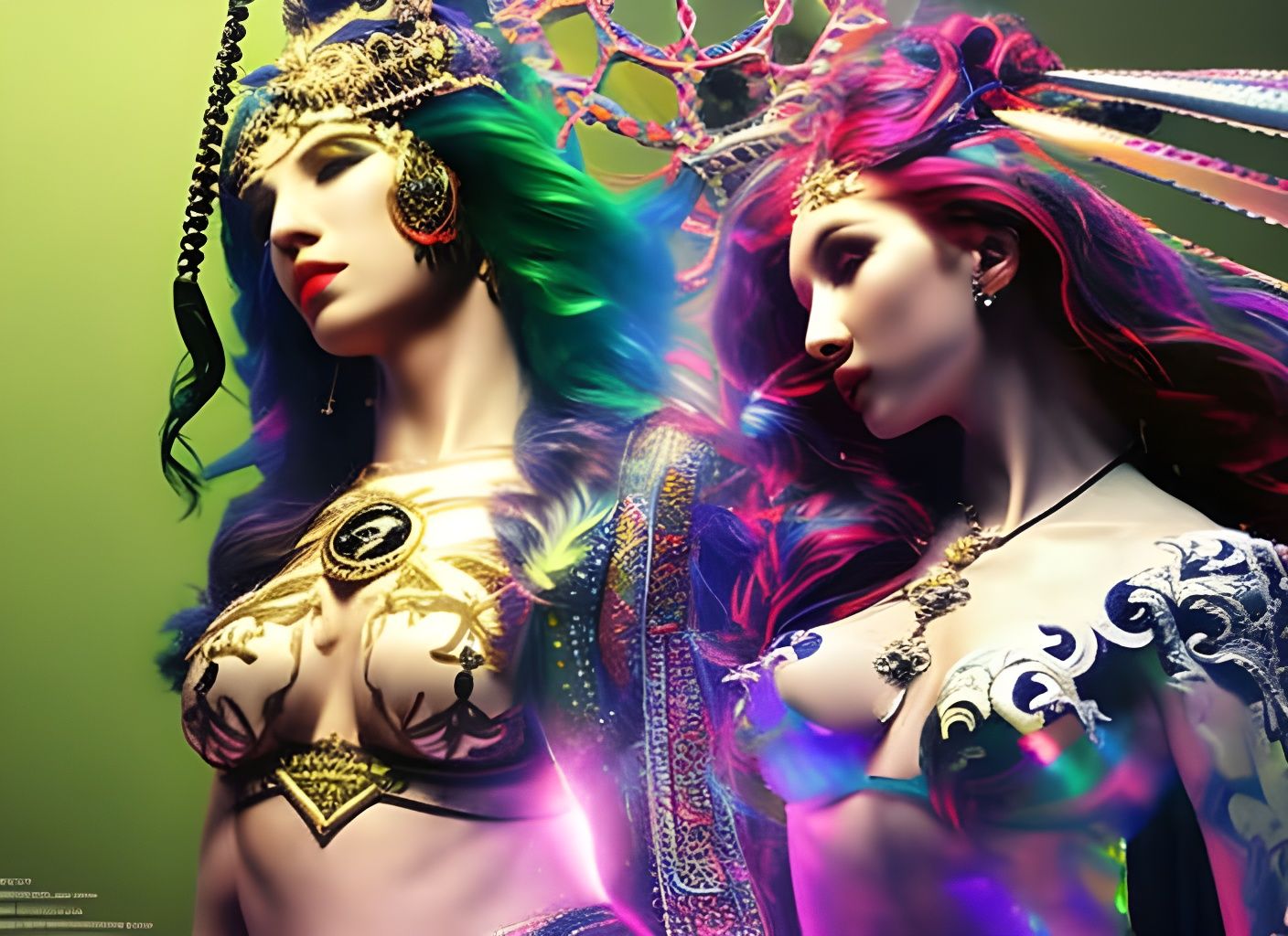Gothic Tattoo Artist with Celtic Details in 4K