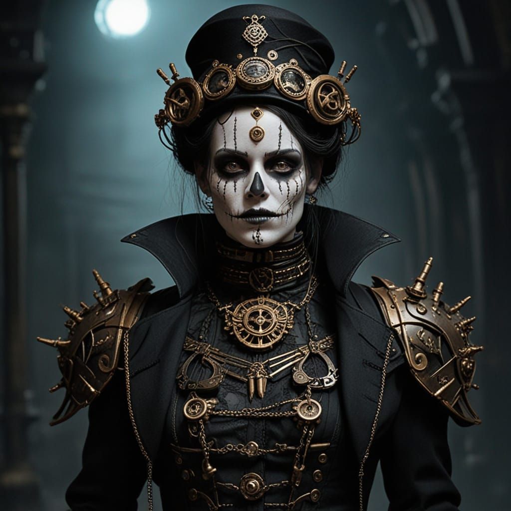 Horror Vision: Mechanized Gothic Steampunk Cenobites