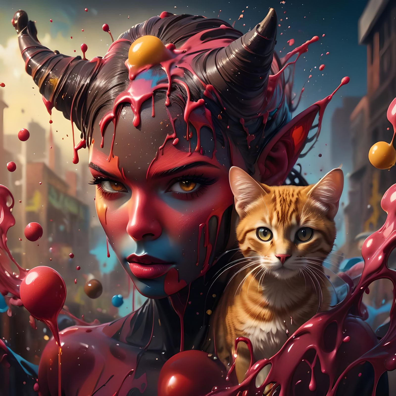 Cat on a Hot Jinn Roof