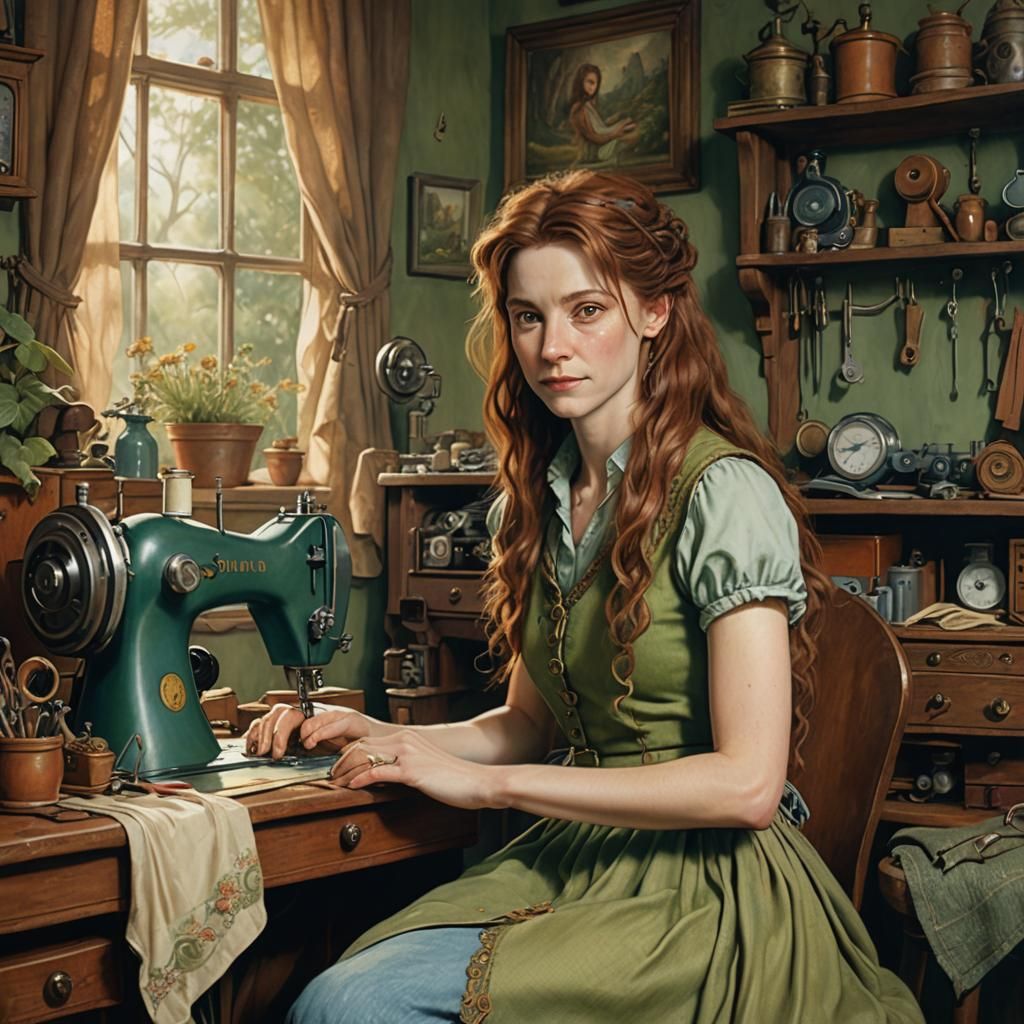 Sandra Goodwyn Sewing: Fantasy Concept Art