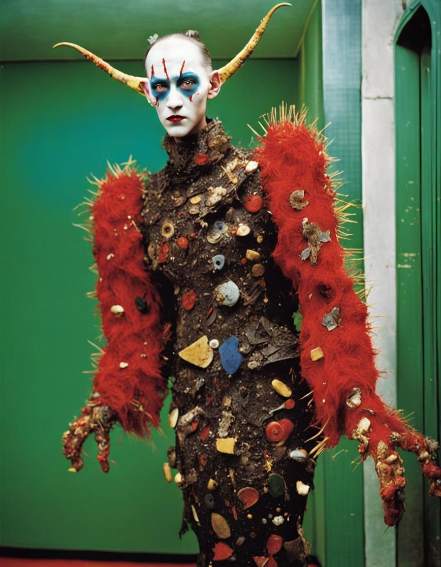 Dreamy Monster Inspired by Dada Art