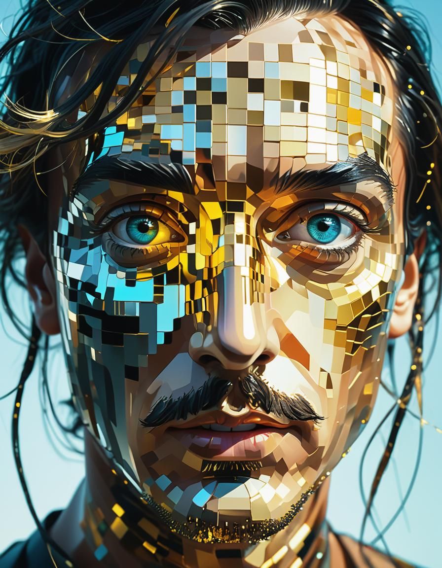 Surrealism Pixelated