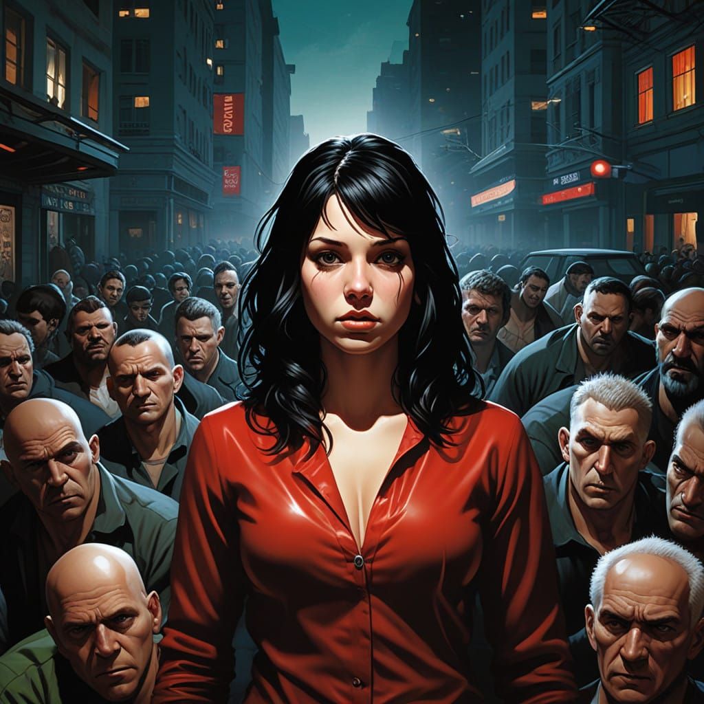 Dark Fantasy Art in Bleak, Gothic Style