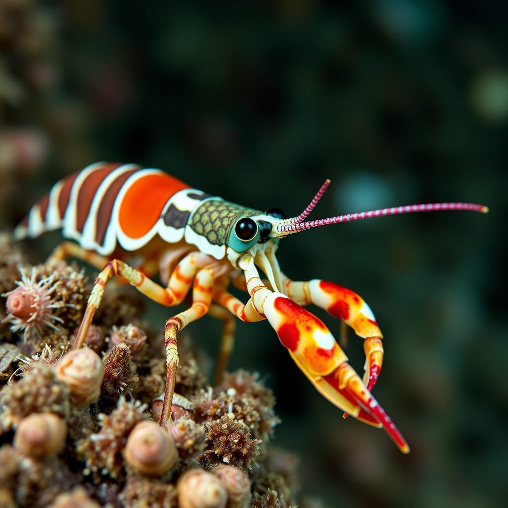 Mystic Mantis Shrimp Macro Photography