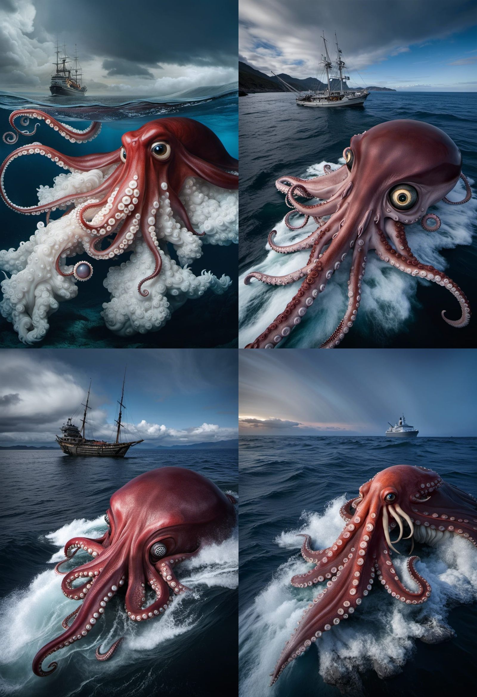 🐙Prehistoric Monstrous Octopus🦑
